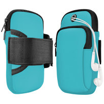 ETUI POKROWIEC NA RAMIĘ NA TELEFON DO BIEGANIA (Niebieskie)
