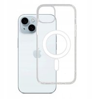 Etui Pokrowiec Obudowa Futerał Case Guma Do Apple Iphone 15 Magsilicone Protect Bezbarwne