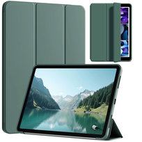 Etui pokrowiec Smart z magnetyczną klapką do Xiaomi Redmi Pad SE 8.7" 2024 - Zielone STRADO