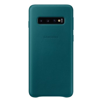 Etui pokrowiec ze skóry naturalnej, Samsung Galaxy Note 20, zielony - Samsung Electronics