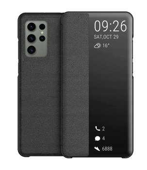 Etui portfel SMART VIEW LEATHER do Samsung Galaxy S24 Ultra pokrowiec z klapką czarne - Bestphone