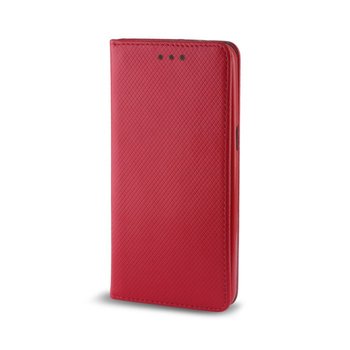Etui portfel z klapką obudowa Flip Magnet ALCATEL PIXI 4 (5''), czerwony - FLIP