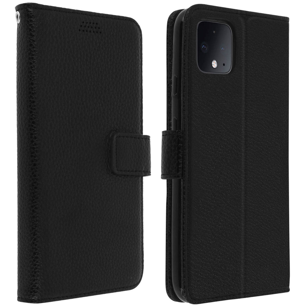 Etui-portfel z klapką, wąska obudowa Google Pixel 4 XL, silikonowa ...