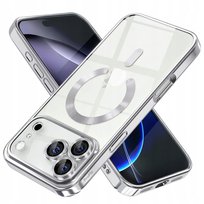 Etui ProFlo do iPhone 17 Pro Max do MagSafe Srebrne Ochrona Aparatu