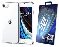 ETUI PRZEZROCZYSTE 2MM + SZKŁO DO IPHONE 7 /8 /SE 20 Inna marka