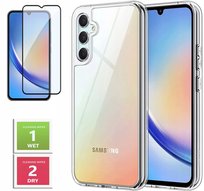 ETUI PRZEZROCZYSTE +SZKŁO PEŁNE 5D do SAMSUNG GALAXY A34 5G 2MM