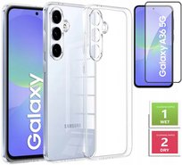 ETUI PRZEZROCZYSTE +SZKŁO PEŁNE 5D do SAMSUNG GALAXY A36 2MM