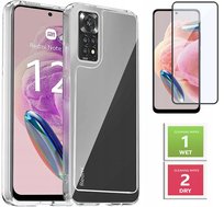 ETUI PRZEZROCZYSTE WYSPA +SZKŁO 5D do XIAOMI REDMI NOTE 12s 2MM