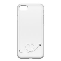 Etui przeźroczyste z nadrukiem Apple iPhone 8 Travel 2