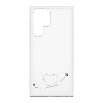 Etui przeźroczyste z nadrukiem Samsung Galaxy S22 Ultra Travel 2