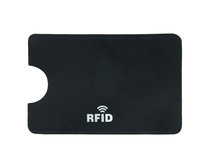 Etui RFID na kartę, czarne