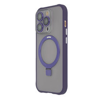 Etui Ring Secure Mag do iPhone 14 Pro fioletowe case nakładka na telefon plecki Tecto Shield