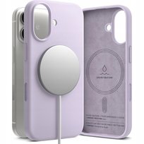 Etui RINGKE Silicone MagSafe do Apple iPhone 17 Fioletowy Ringke