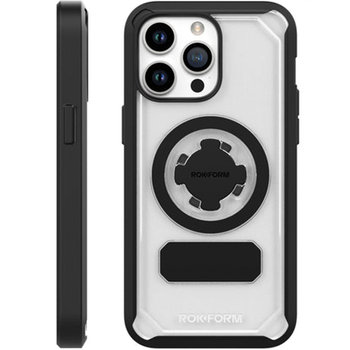 Etui RokForm Crystal Case Mag do iPhone 15 Pro Max z MagSafe, RMS, przezroczyste - Rokform