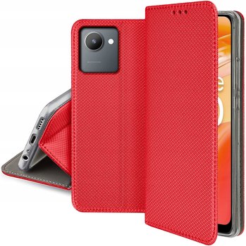 Etui S-Magnet Case + Szkło 9H do Realme C30 - producent niezdefiniowany