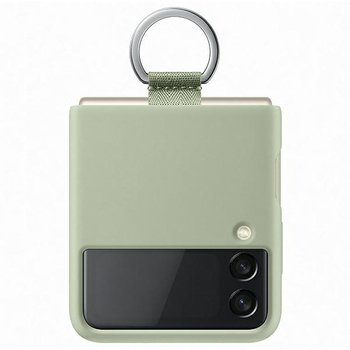 Etui Samsung EF-PF711TMEGWW Flip 3 oliwkowy/olive green Silicone Cover Ring - Samsung Electronics