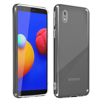 Etui Samsung Galaxy A01 Core Miękkie Silikonowe Ochronne Ultracienkie Przezroczyste - Avizar