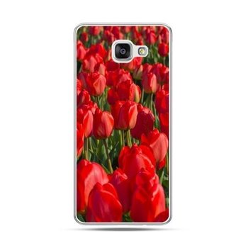 Etui, Samsung Galaxy A5 2016, czerwone tulipany - EtuiStudio