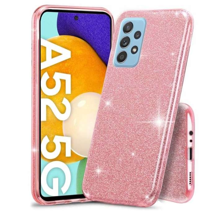 Etui Samsung Galaxy A52 Brokat Glitter Różowe Samsung Sklep Empikcom 7623