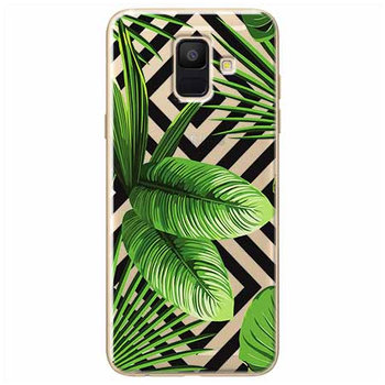 Etui, Samsung Galaxy A6 2018, Egzotyczne liście bananowca - EtuiStudio