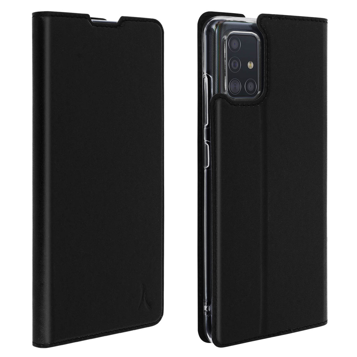 Etui Samsung Galaxy A71 z uchwytem na kartę Silikonowa podstawka Czarne ...