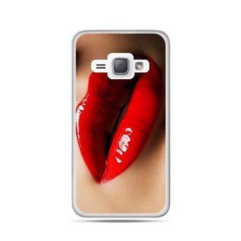 Etui Samsung Galaxy J1, 2016, Czerwone Usta - EtuiStudio