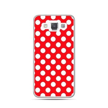 Etui, Samsung Galaxy J1, czerwona polka dot - EtuiStudio