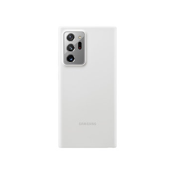 Etui Samsung Galaxy Note 20 Ultra EF-PN985TW białe srebro/white silver Silicone Cover - Samsung Electronics