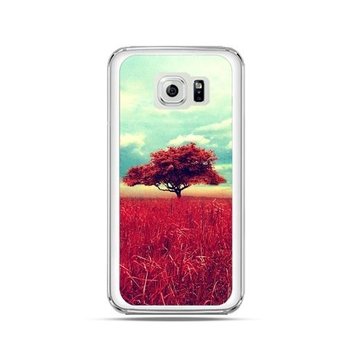 Etui, Samsung Galaxy S6 Edge, Czerwone drzewo - EtuiStudio