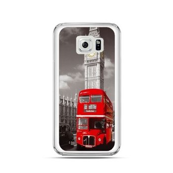 Etui, Samsung Galaxy S6 Edge, czerwony autobus londyn - EtuiStudio