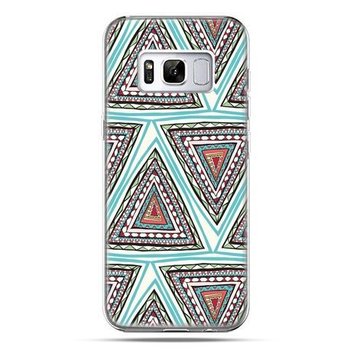 Etui, Samsung Galaxy S8 Plus, Azteckie trójkąty - EtuiStudio