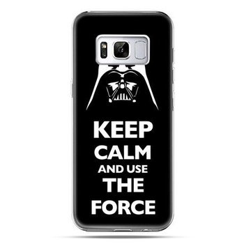 Etui, Samsung Galaxy S8 Plus, Keep calm and use the force - EtuiStudio