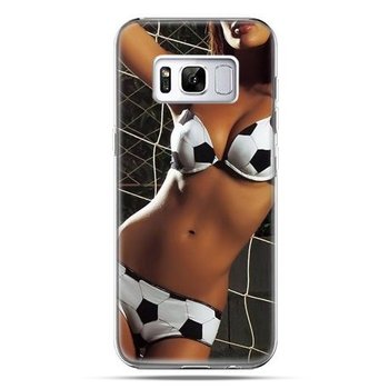 Etui, Samsung Galaxy S8 Plus, kobieta w bikini football - EtuiStudio