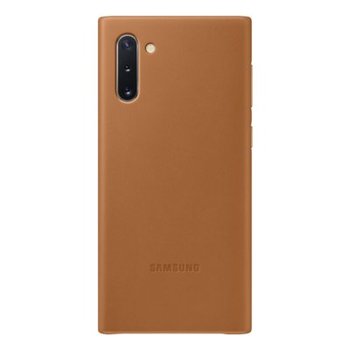 Etui Samsung Leather Cover Camel do Galaxy Note 10 EF-VN970LAEGWW - Samsung Electronics