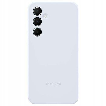 Etui Samsung Silicone Cover do Galaxy A55 5G, jasne niebieskie - Samsung Electronics
