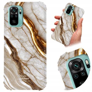 ETUI SHOCK do XIAOMI REDMI NOTE 10s MARBLE Wzory - Funnycase