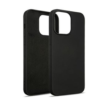 Etui SILICONE CASE do iPhone 15 Pro Max 6,7" czarny/black - Beline