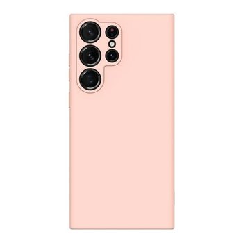 Etui SILICONE CASE do Samsung S23 Ultra S918 różowo-złoty/rose gold - Beline