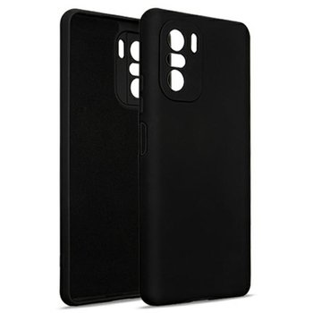 Etui SILICONE CASE do Xiaomi Poco F3 czarny/black - Beline