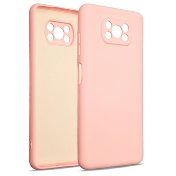 Etui Silicone Case Do Xiaomi Poco X R Owo Z Oty Rose Gold Beline