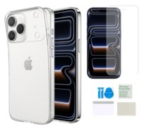 Etui silikonowe 2mm do APPLE IPHONE 17 PRO case plecki + folia ochronna TPU