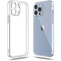 Etui silikonowe 2mm do IPHONE 12 12 PRO obudowa plecki przezroczyste case