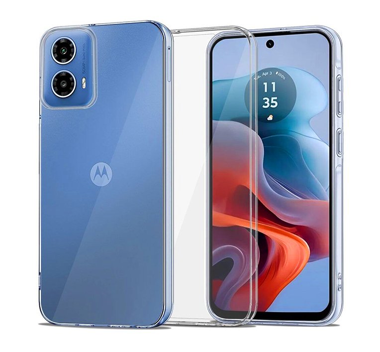 Protection Chute 1.8 M Coque Transparente Antichoc Pour Motorola Moto G34 5G - TPU Souple + PC - Protection 1.8m Protection Airbag Téléphone