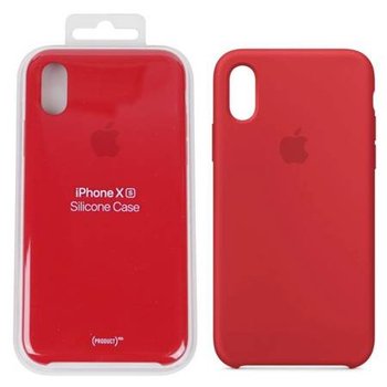 Etui Silikonowe Apple iPhone XS MRWC2ZM/A Czerwone red - Apple