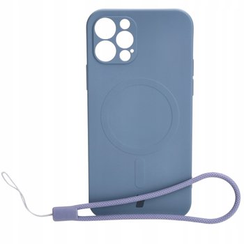 Etui silikonowe Bizon do iPhone 12 Pro, case, cover, obudowa, MagSafe - Bizon