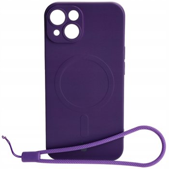 Etui silikonowe Bizon do iPhone 14, case, cover, obudowa, MagSafe - Bizon