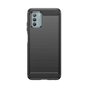 Etui silikonowe Carbon Case do Nokia G22/Nokia G42 - czarne - Hurtel