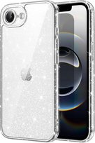 Etui SILIKONOWE do APPLE iPHONE 16E +Szkło 9H BROKAT SHINE Case 2MM