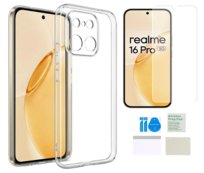 Etui silikonowe do REALME 16 PRO PLUS 5G case 2mm obudowa + folia ochronna MARTECH