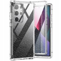 Etui SILIKONOWE do SAMSUNG GALAXY S23 ULTRA BROKAT SHINE Case 2MM